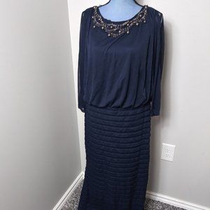 Navy Evening Gown